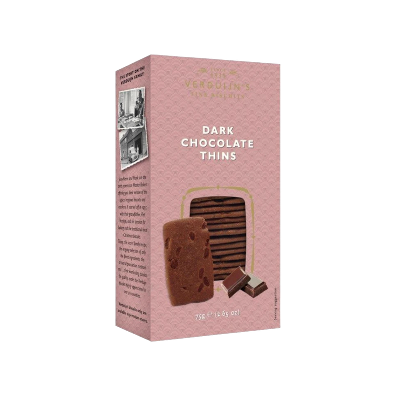 dark chocolate biscuits 75g