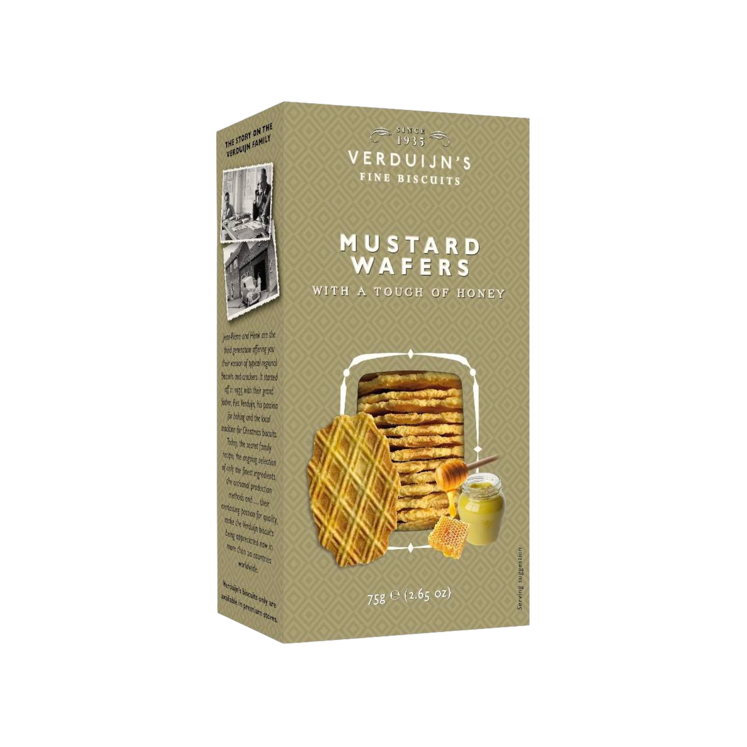 cheese biscuits honey &amp; mustard 75g