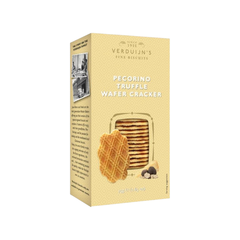 pecorino truffle wafer cracker 75g