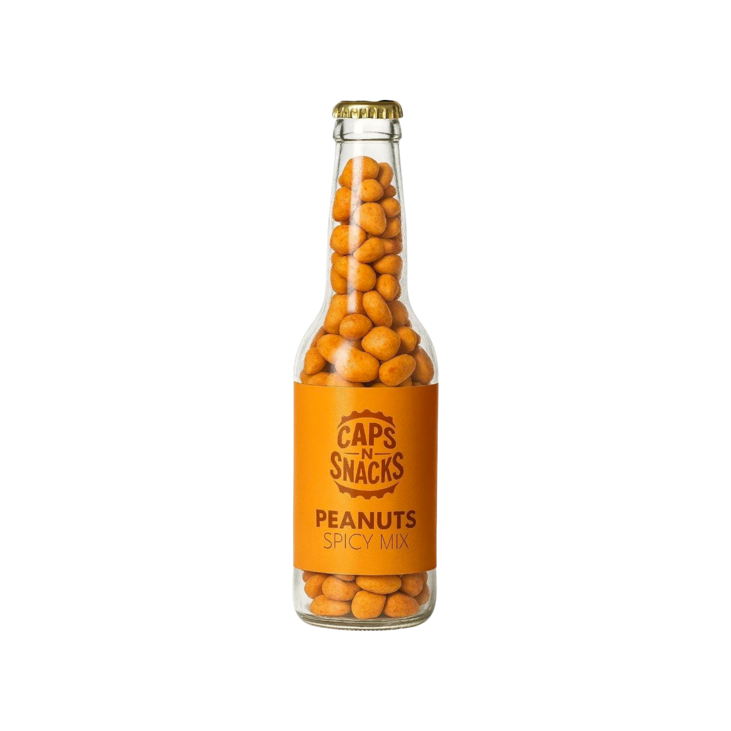 pinda&#39;s spicy mix bierflesje 210g