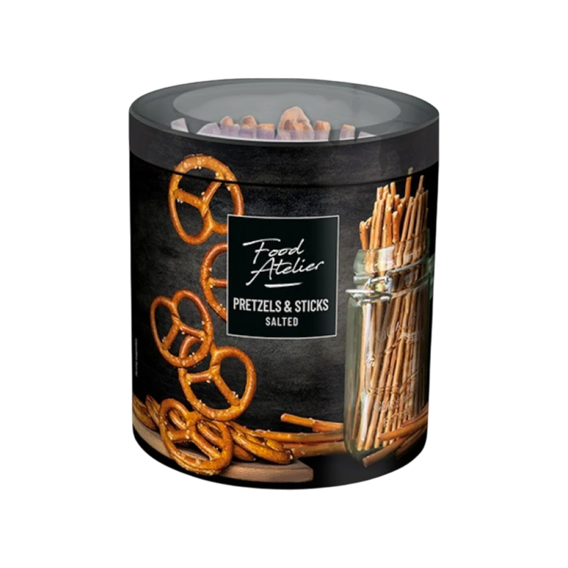 pretzels gezouten koker 300g