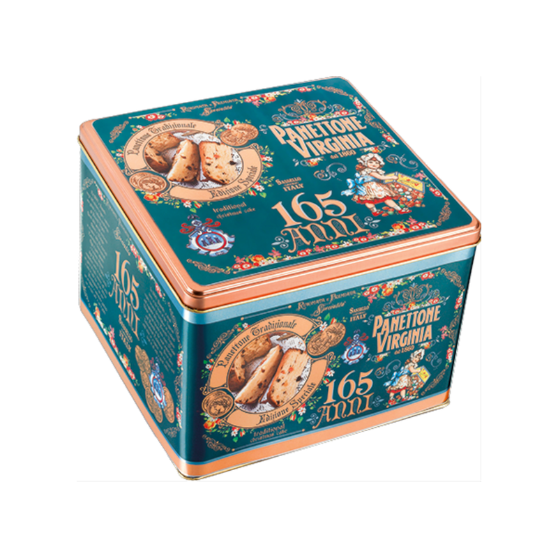 Panettone Traditionnel – en boîte cadeau 165 ans 1KG