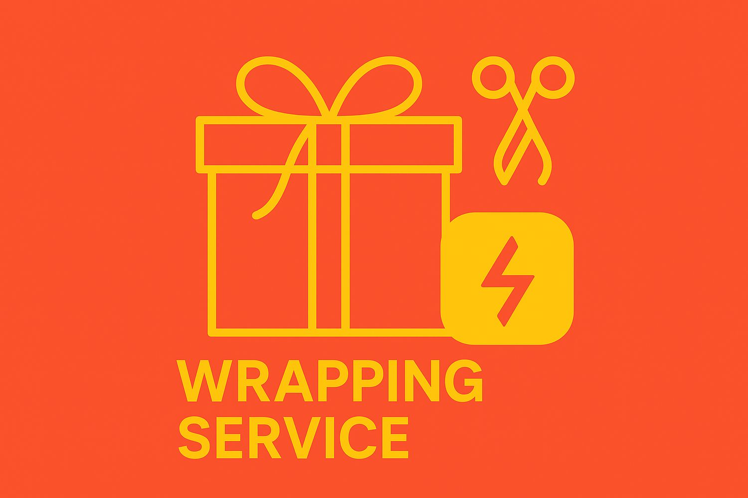 Cadeau-inpakservice / 1€ per pakje