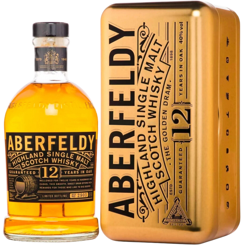 Whisky Aberfeldy 12Y 40° - 0,7L