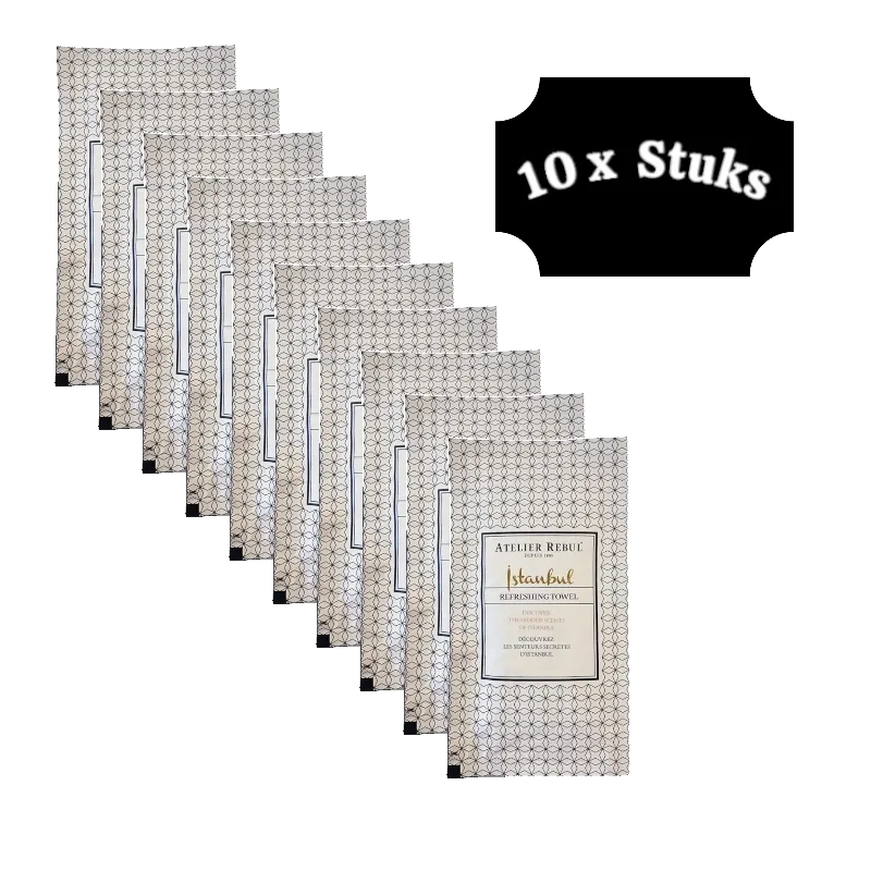 ERFRISCHUNGSTUCH ISTANBUL - 10 Stück