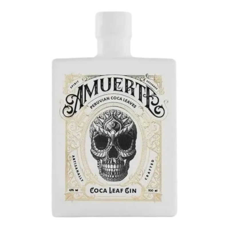 Amuerte cocoa Leaf gin white edition 43° - 0,7L