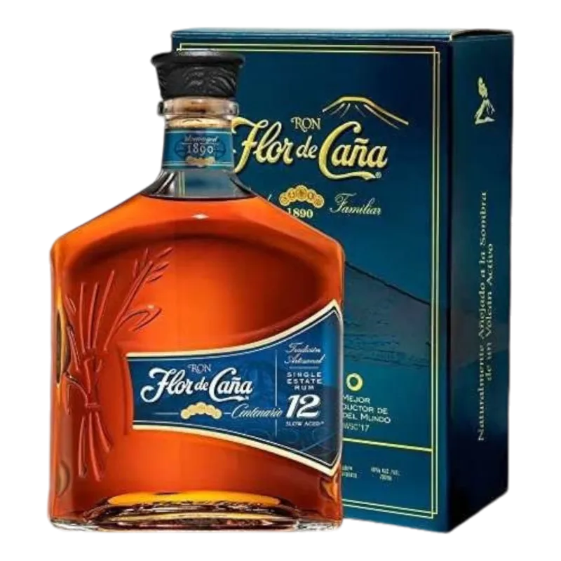 Rum Flor de Caña Centenario 12 Years 40° - 0.7L