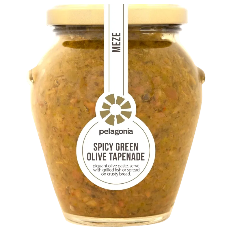 Pelagonia tapenade groene olijven (pikant) 300g