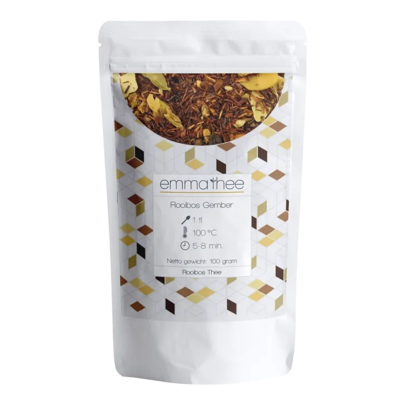 Rooibos Gember 100 gram