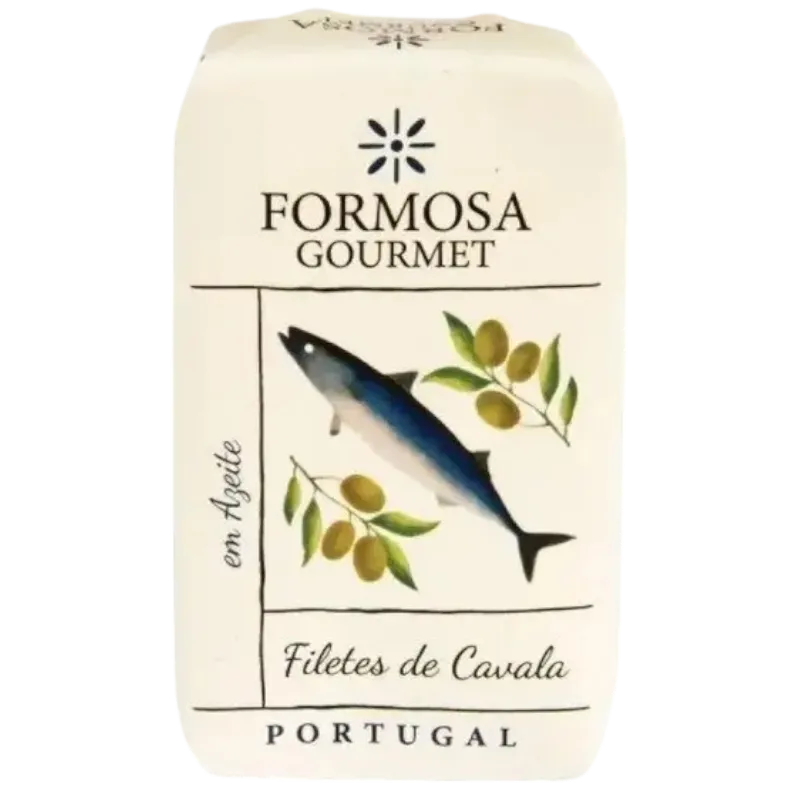 Formosa Gourmet makreelfilets olijfolie 120g