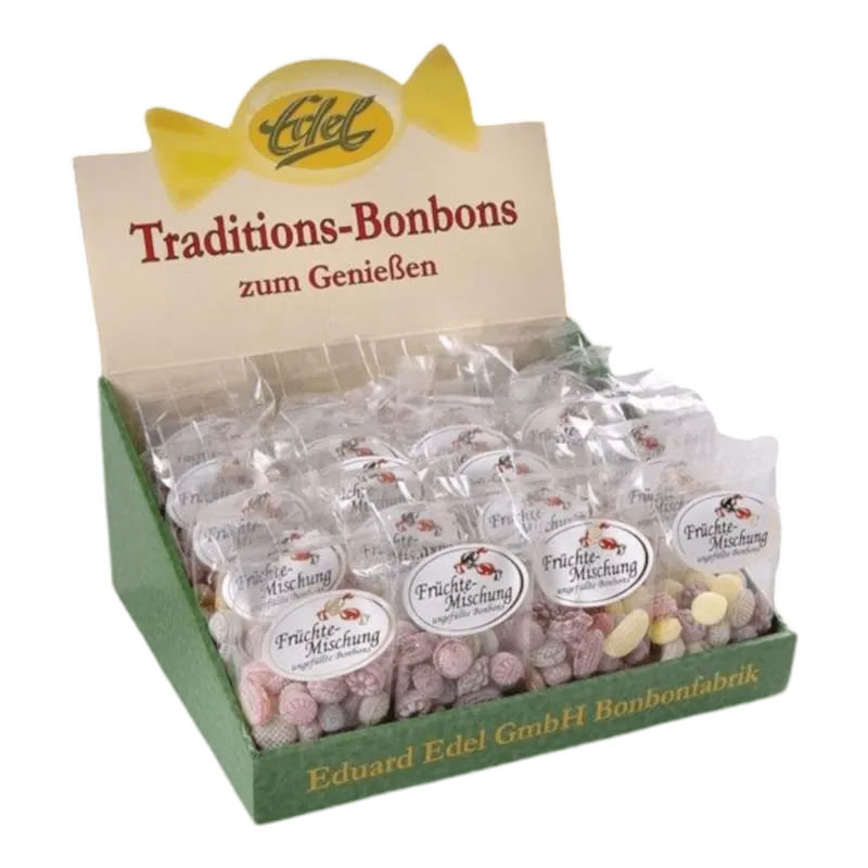 Fruitmélange Snoepjes Display 150G Edel