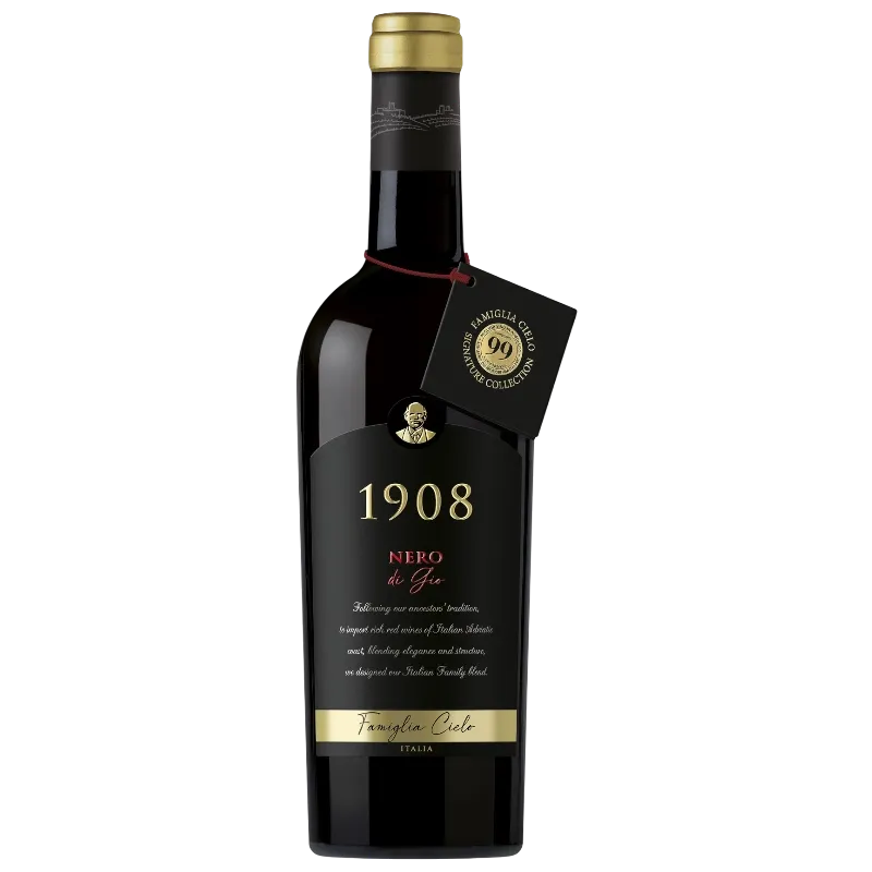 2021 Cielo 1908 Nero di Gio 0,75L