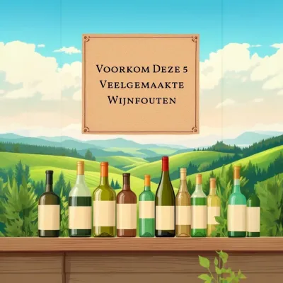 Voorkom deze 5 veelgemaakte wijnfouten