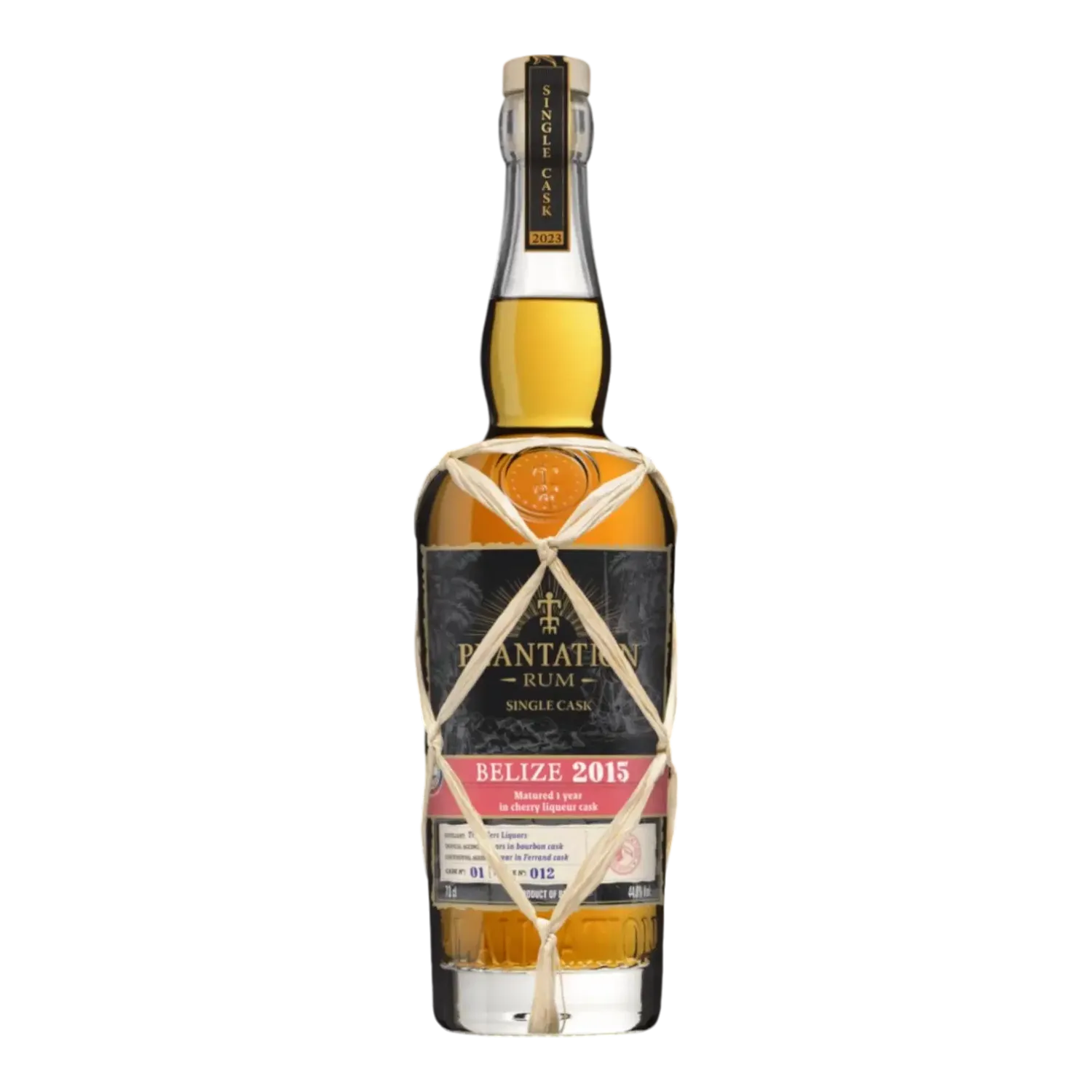PLANTATION BELIZE 2015 FINISHED IN CHERRY LIQUEUR CASK 44,6° -  0,7L