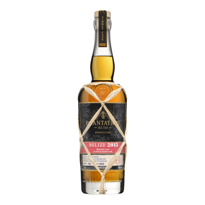 PLANTATION BELIZE 2015 FINISHED IN CHERRY LIQUEUR CASK 44,6° - 0,7L