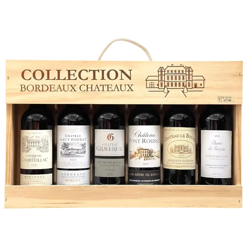 Collection Châteaux Bordeaux 6 x 375ml