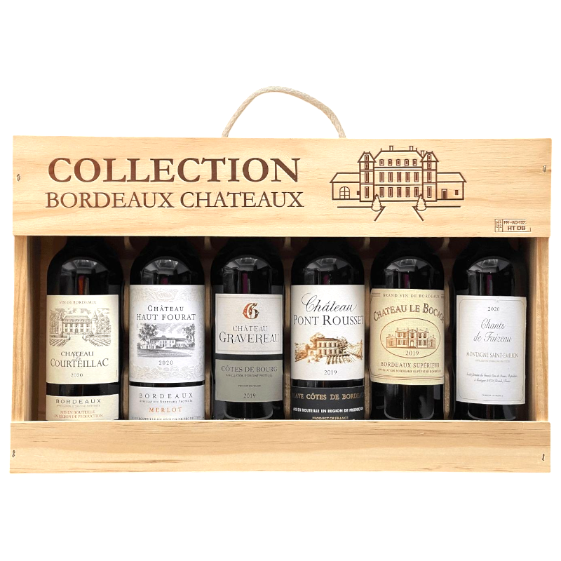 Collection Châteaux Bordeaux 6 x 375ml