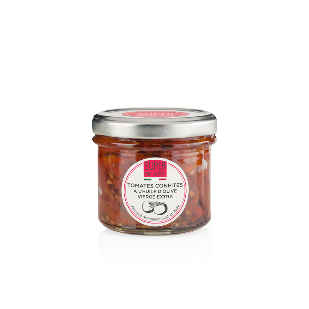 Tomates Confites à l'Huile d'Olive Vierge Extra - 100g
