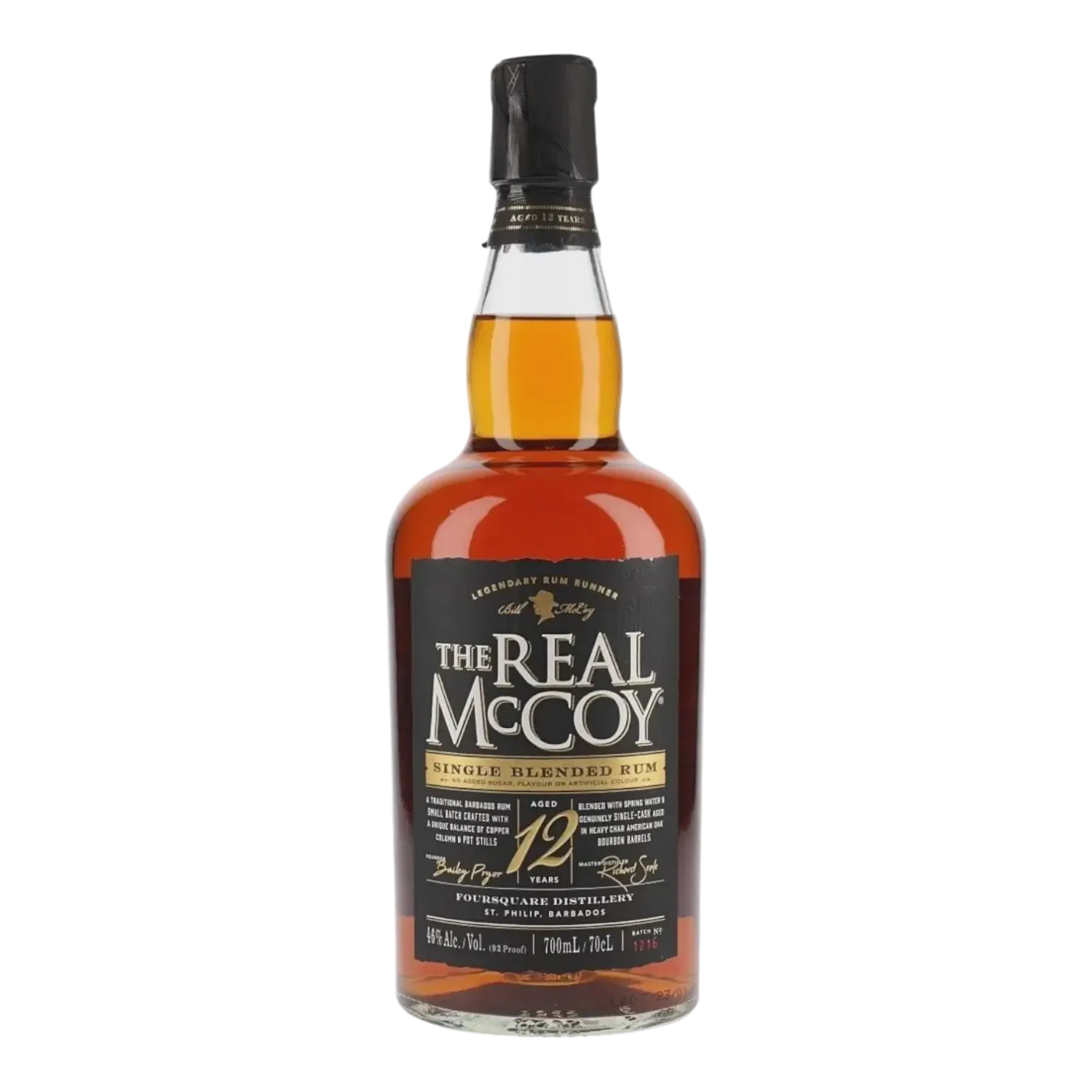 REAL MCCOY 12YR AGED PREMIUM RUM 0.7L