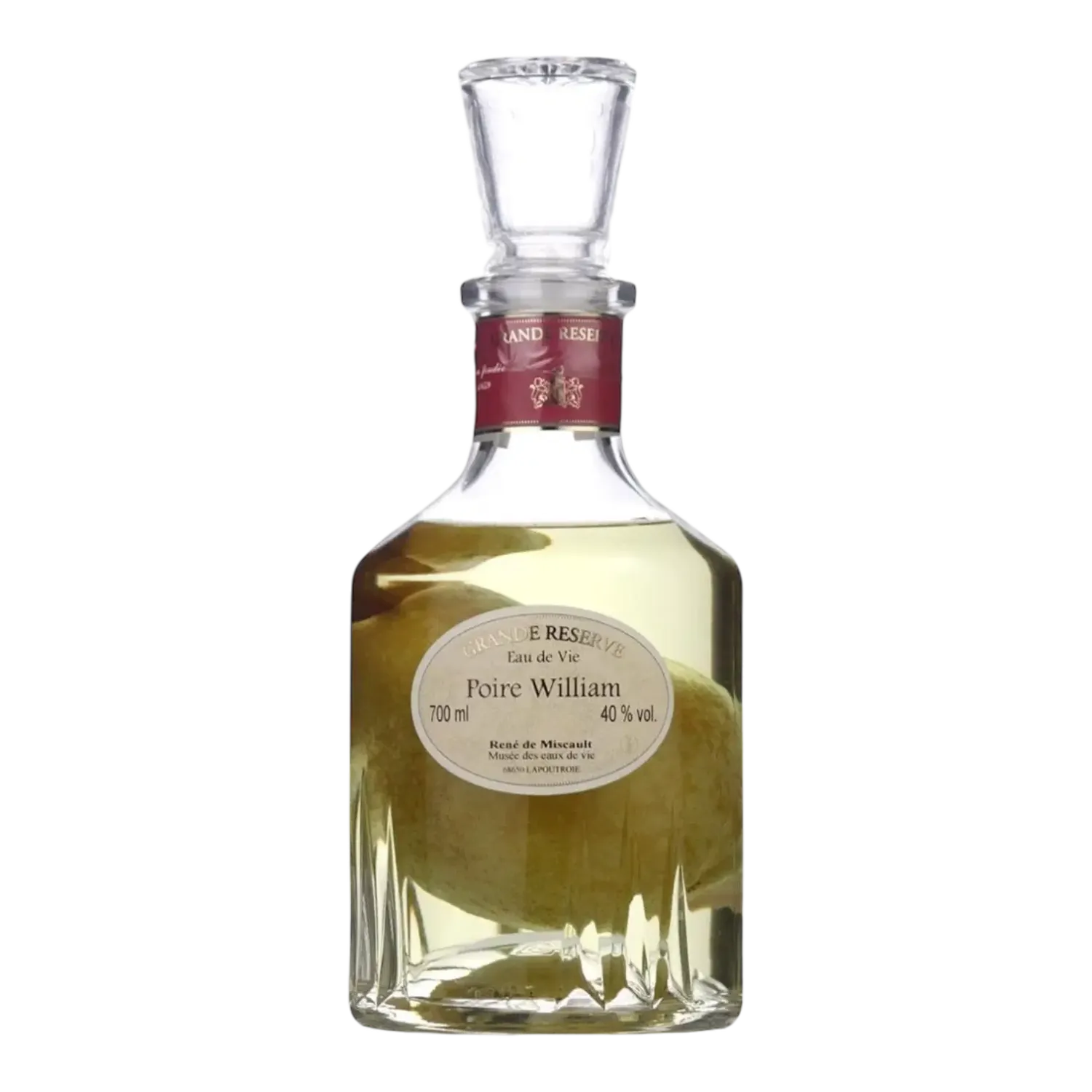 Poire Williams Grande Reserve Carafe met Peer 40° - 0.7L