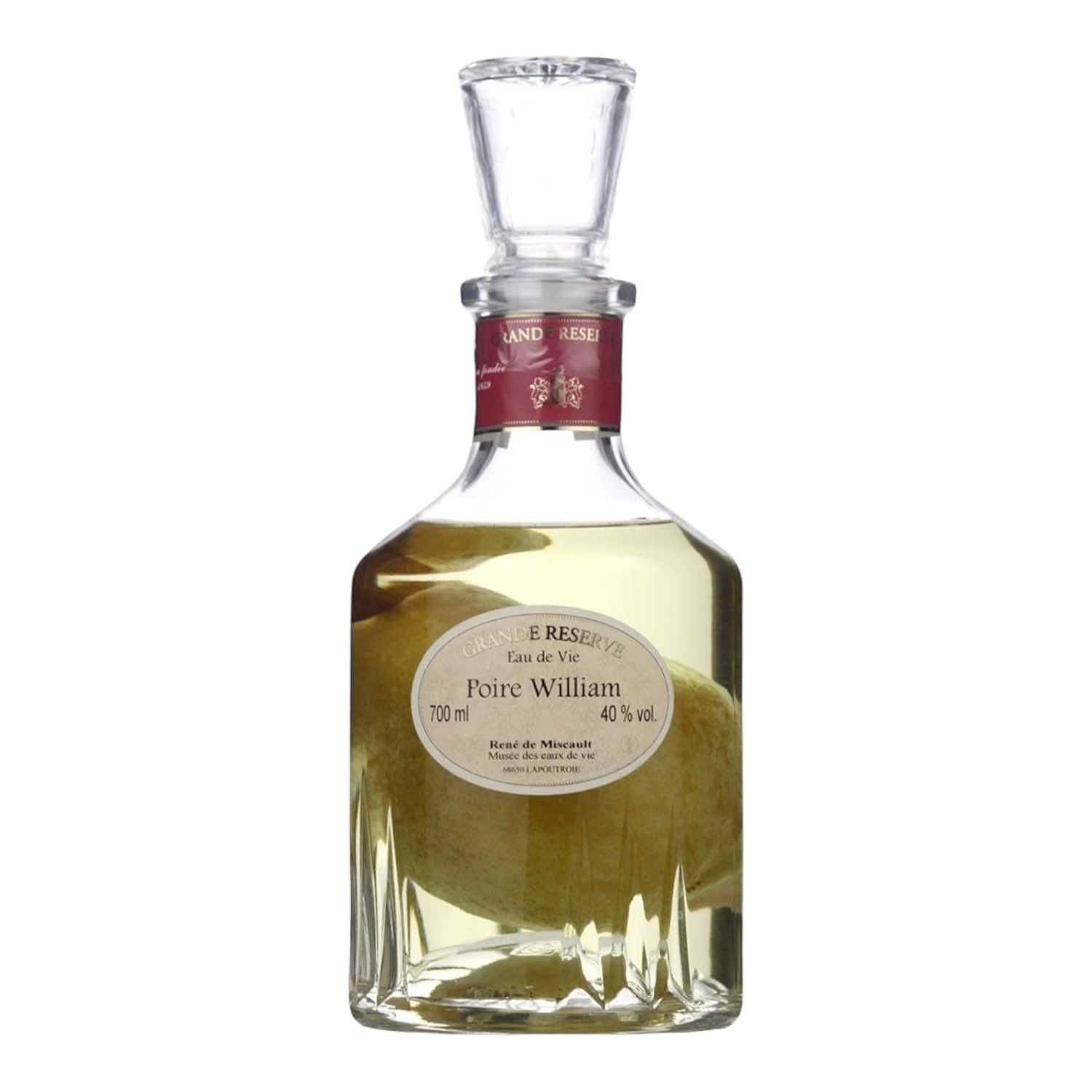 Poire Williams Grande Reserve Carafe met Peer 40° - 0.7L