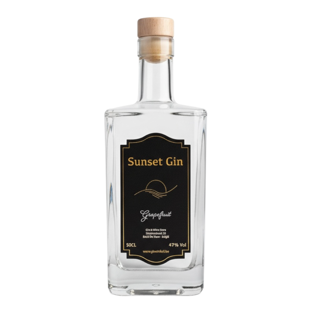 Sunset gin classic edition ( wit ) 47° - 0.5L