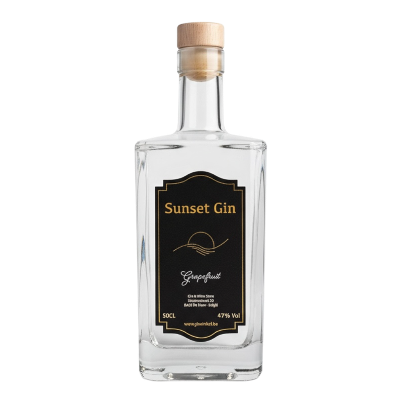 Sunset gin classic edition ( wit ) 47° - 0.5L