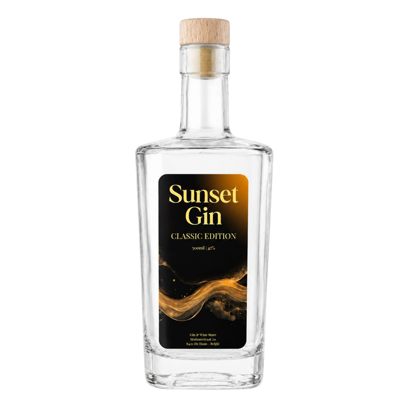 Sunset gin classic edition ( wit ) 47° - 0.5L