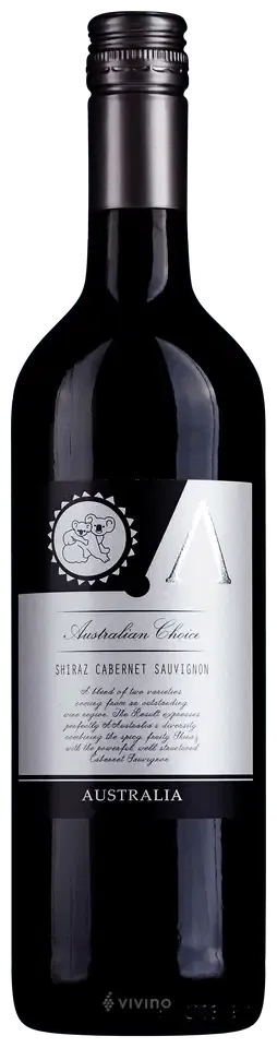 2017 Australian choice shiraz 0,75L