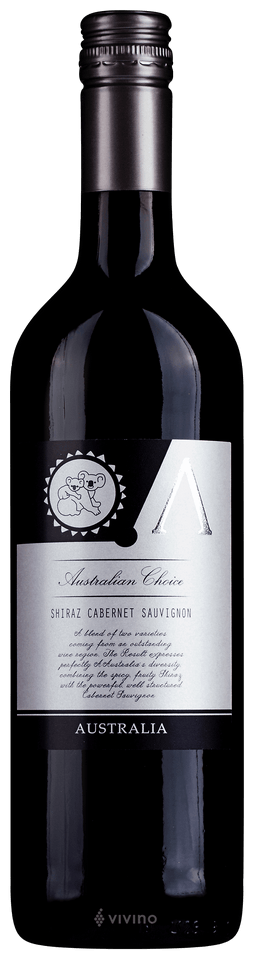 2017 Australian choice shiraz 0,75L