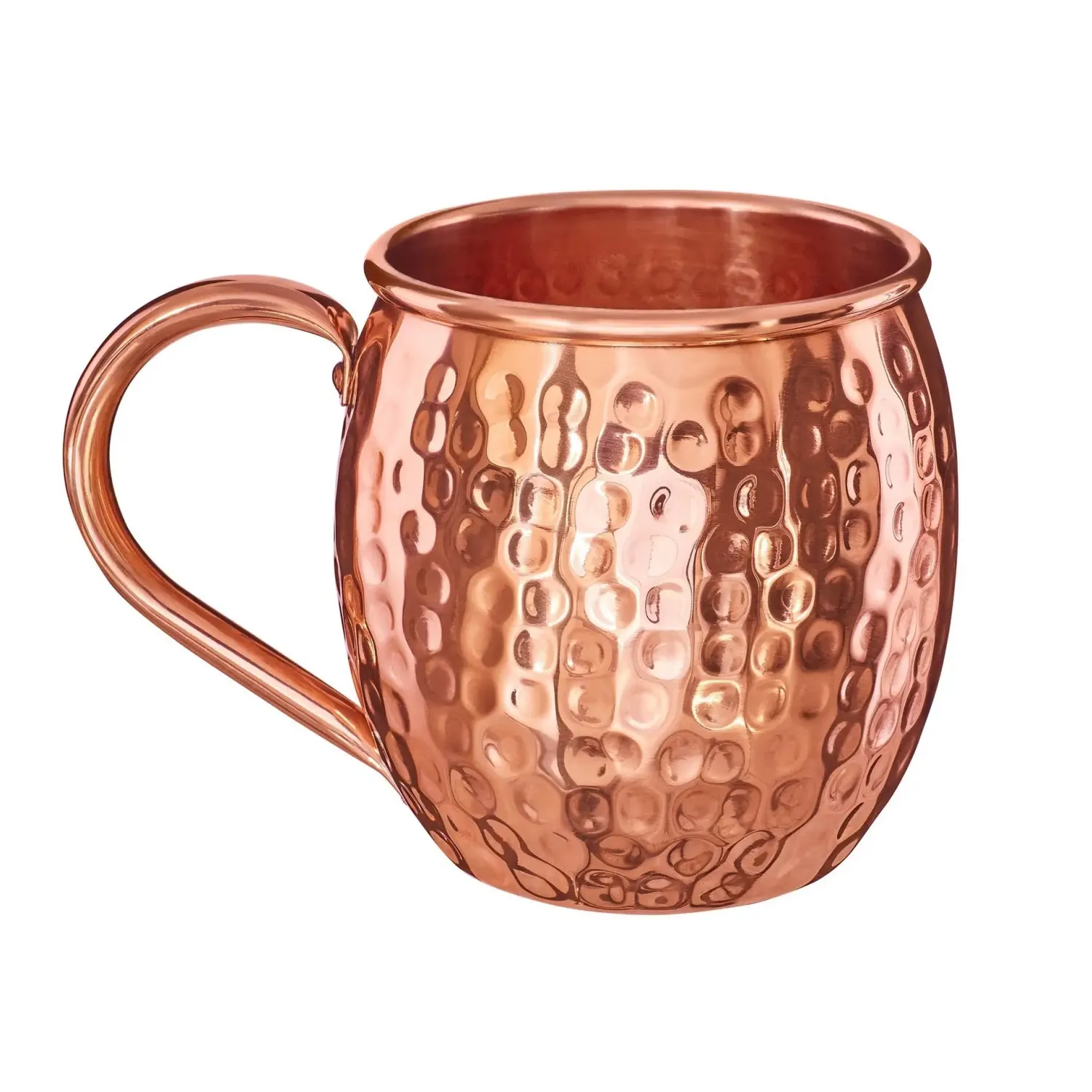 Líon - Moscow Mule Kupferbecher-Set 500ml I (4er-Set) + Zubehör