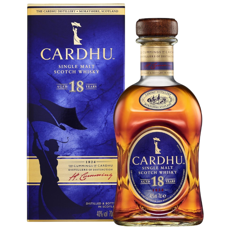 Whisky Cardhu 18Y 40° - 0,7L