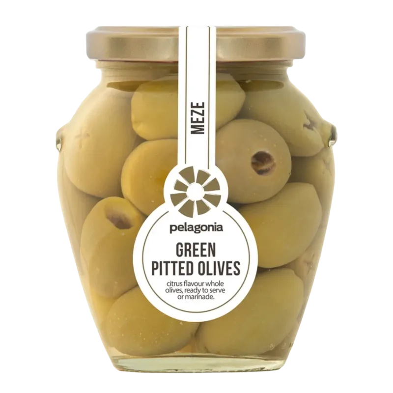 Pelagonia Green Pitted Olives 300g