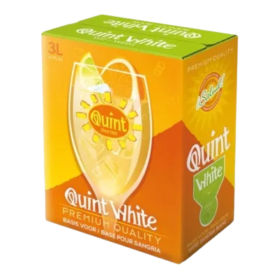 Quint sangria bib 3 liter Wit