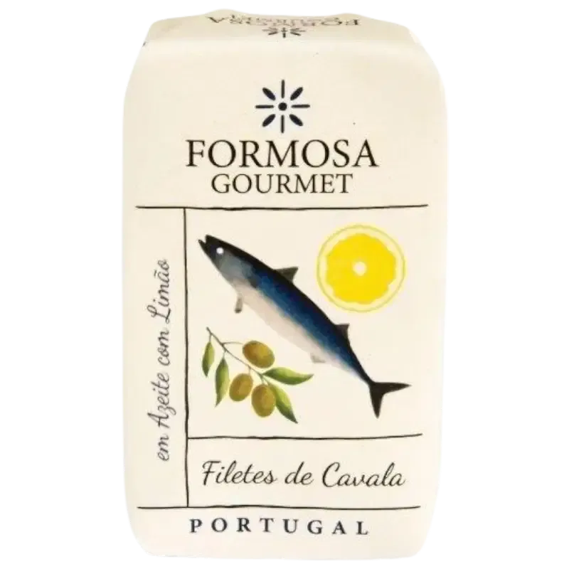 Formosa Gourmet mackerel fillets olive oil lemon 120g