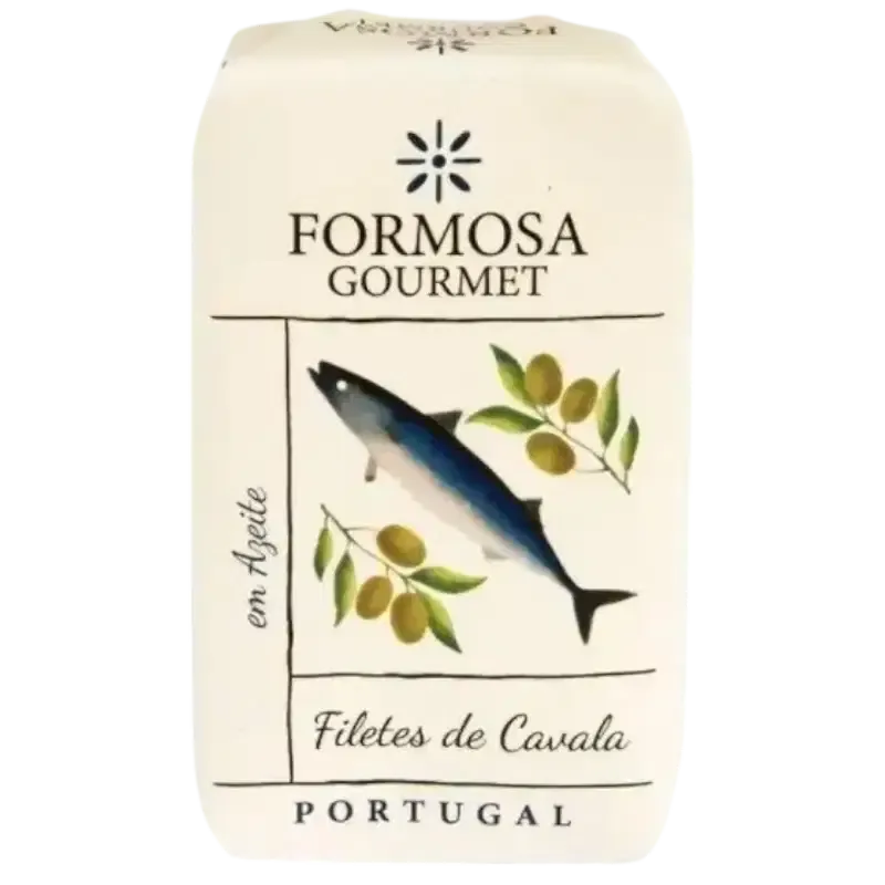 Formosa Gourmet Mackerel Fillets in Olive Oil 120g