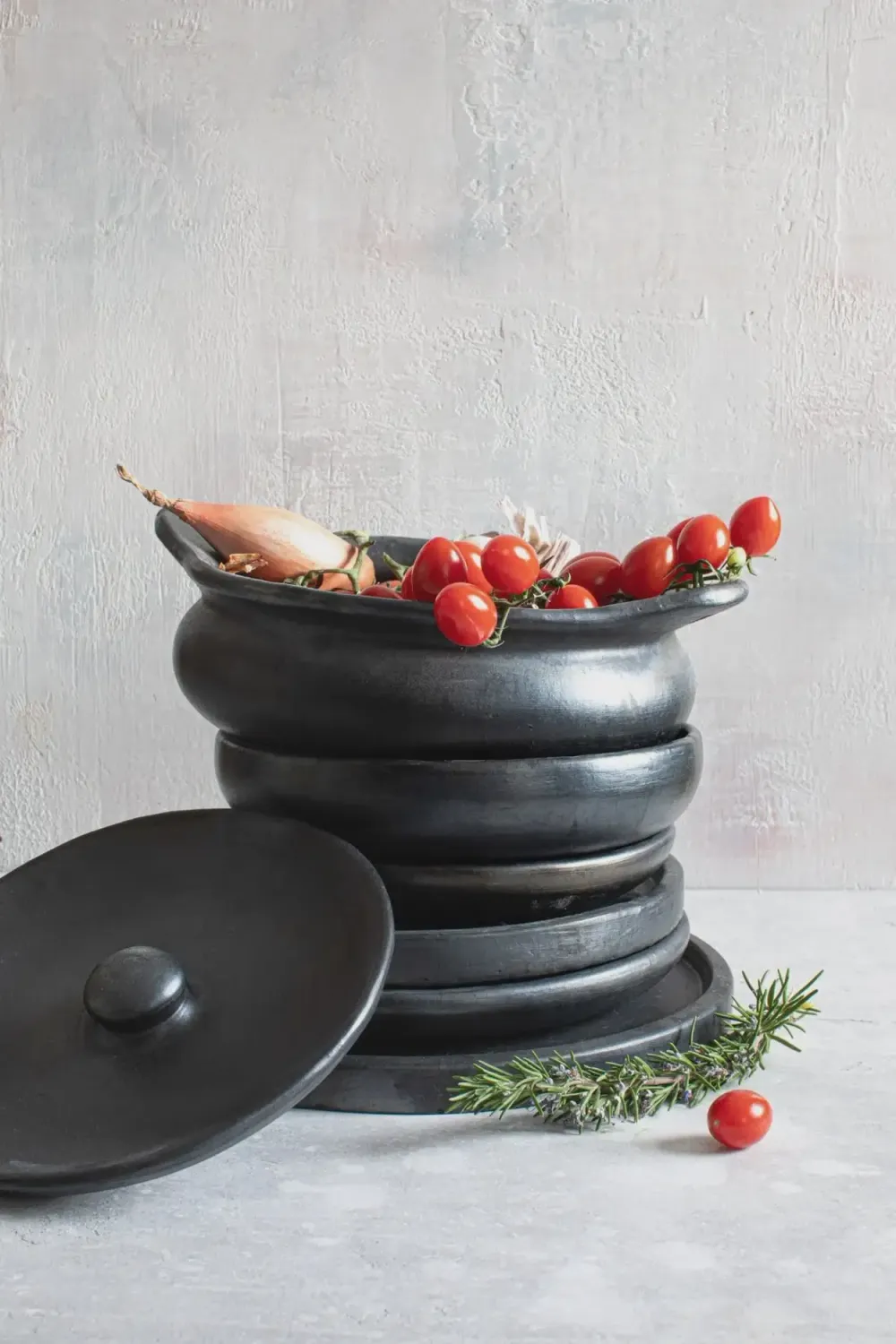 The Burned Classic Plate - Black - M