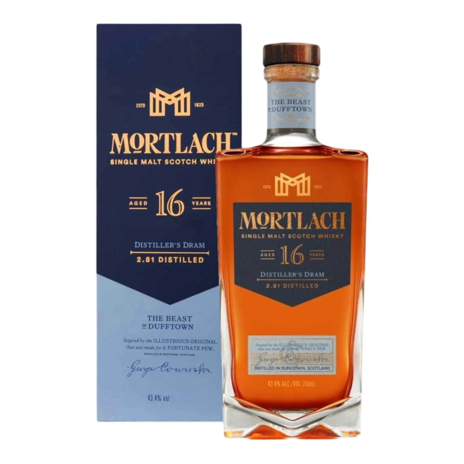 Mortlach 16 Years 43,4° - 0.7L