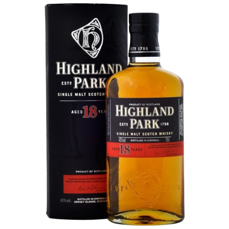 Whisky Highland Park 18Y 43° - 0,7L