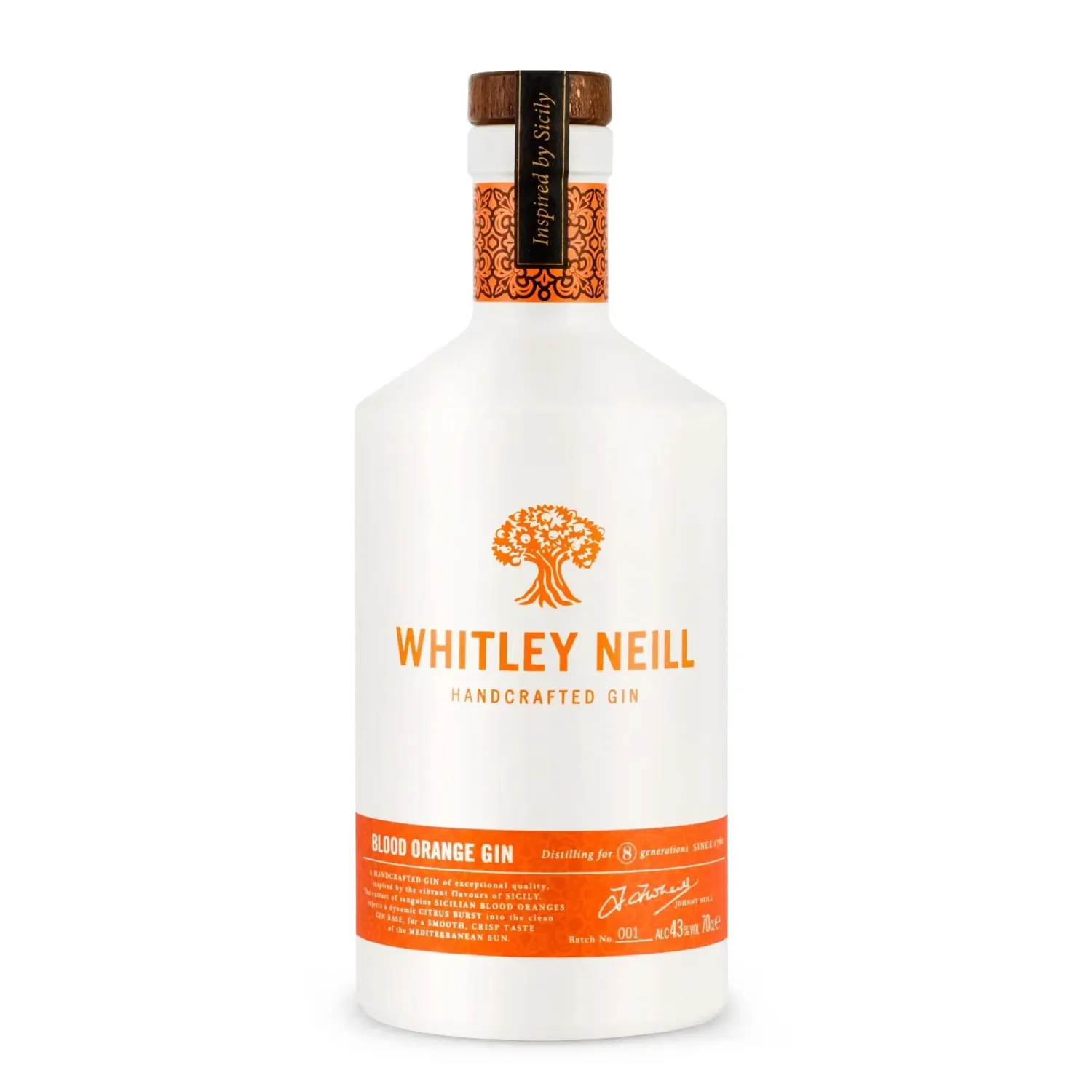 Whitley Neill Blood Orange Gin 43° - 0.7L