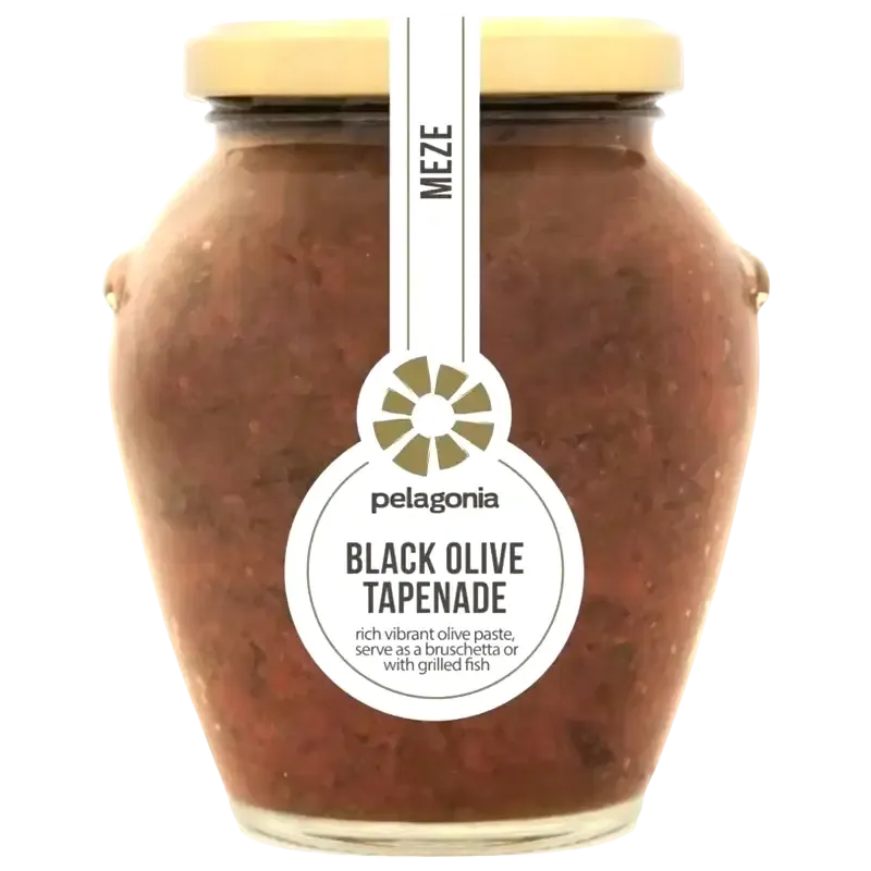 Pelagonia Tapenade Black Olives 300g
