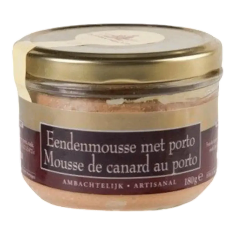 eendenmousse met porto 180g DE VEURN