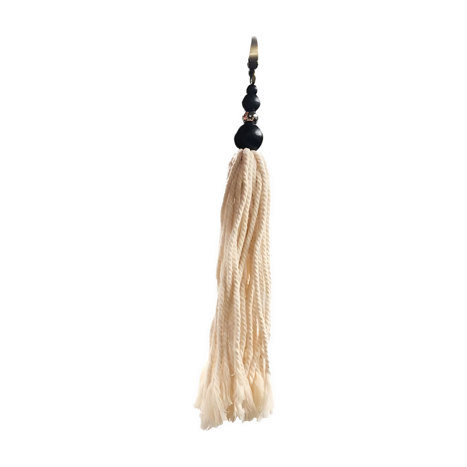 The Cotton Wood Keychain - Natural Black