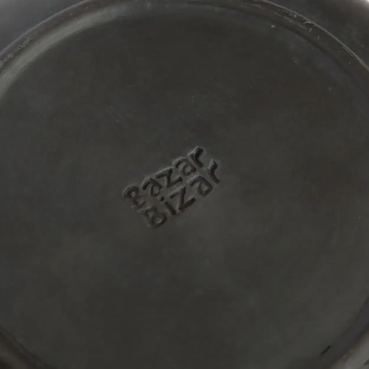 The Burned Deep Plate - Black - M