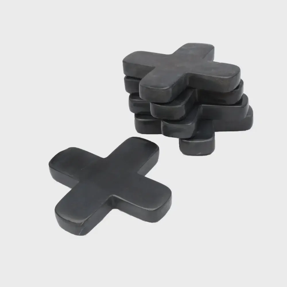 The Marble Pan Coaster - Black