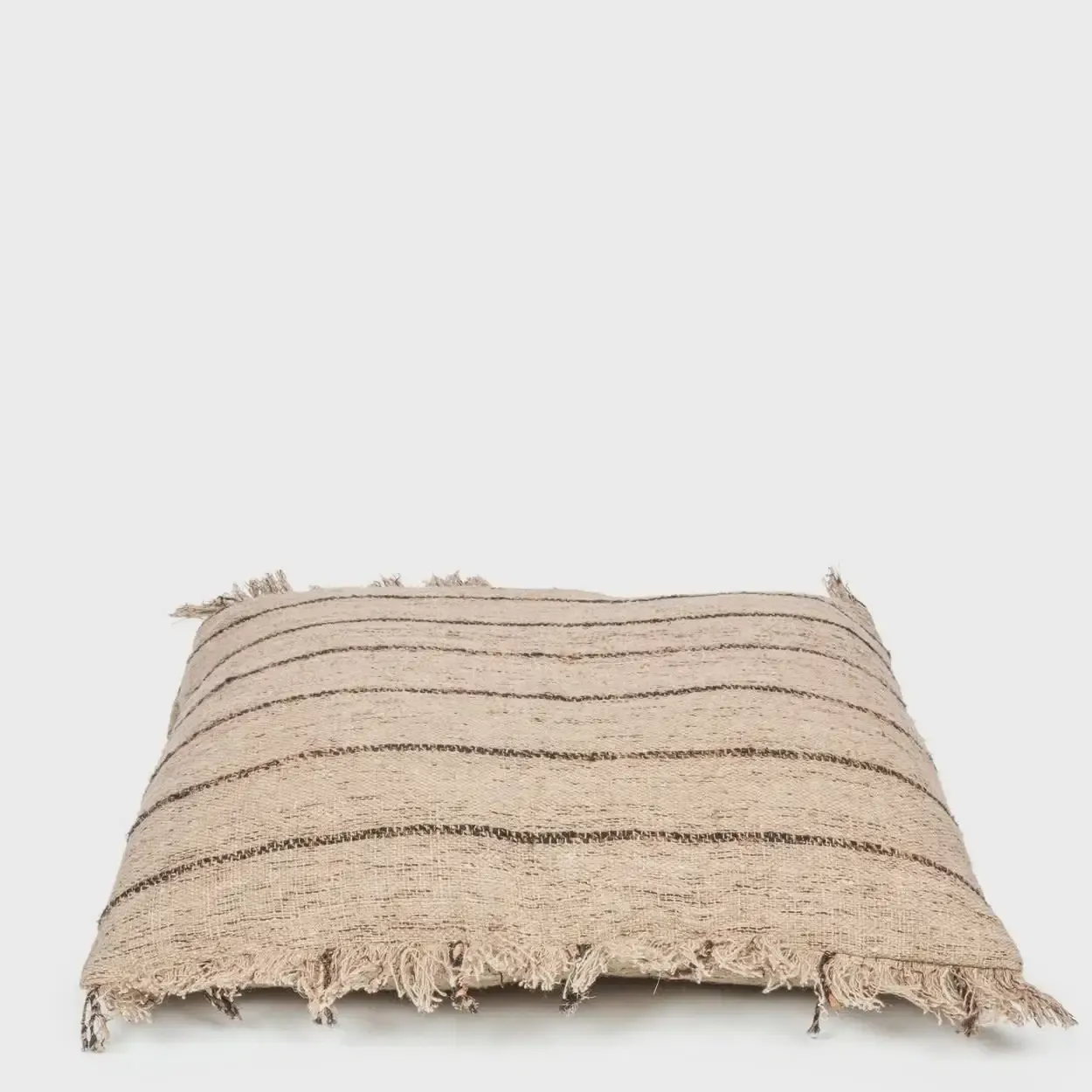 The Oh My Gee Cushion Cover - Beige Black