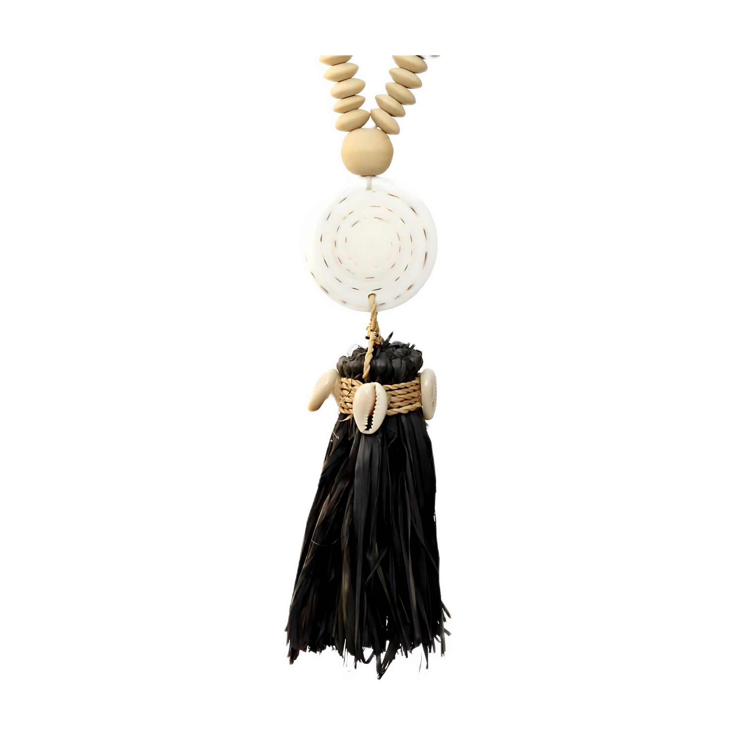 The Lovina Necklace - Natural Black