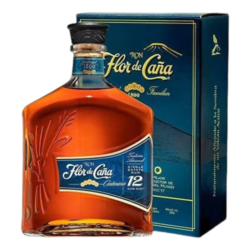 Rum Flor de Caña Centenario 12 Years 40° - 0.7L