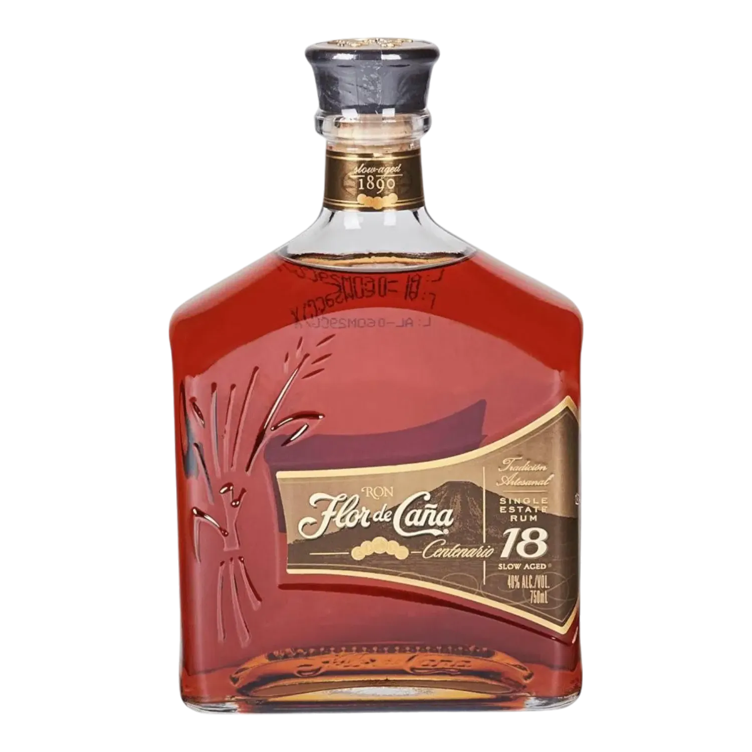 Rum Flor de Cana centenario gold 18 jaar 40° - 0.7L