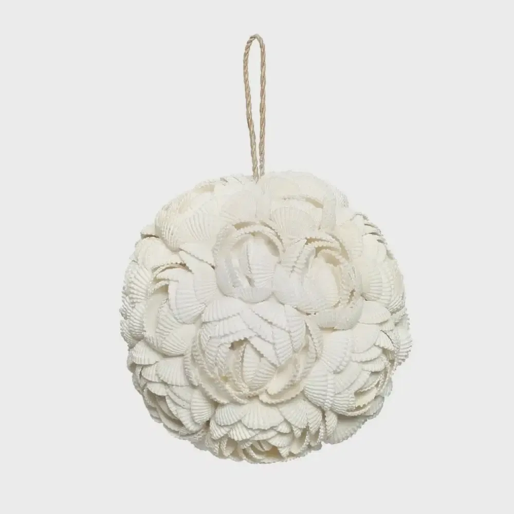 The Rose Shell Ball - White - L